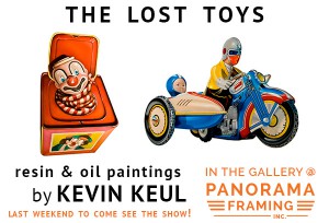 The Lost Toys by Kevin Keul in the Gallery at Panorama Framing!