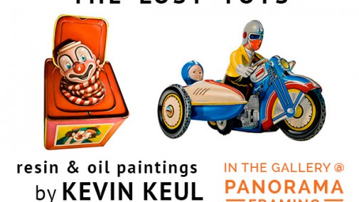 The Lost Toys by Kevin Keul in the Gallery at Panorama Framing