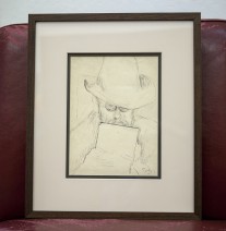 Sketch of Monet by Mark Tobey